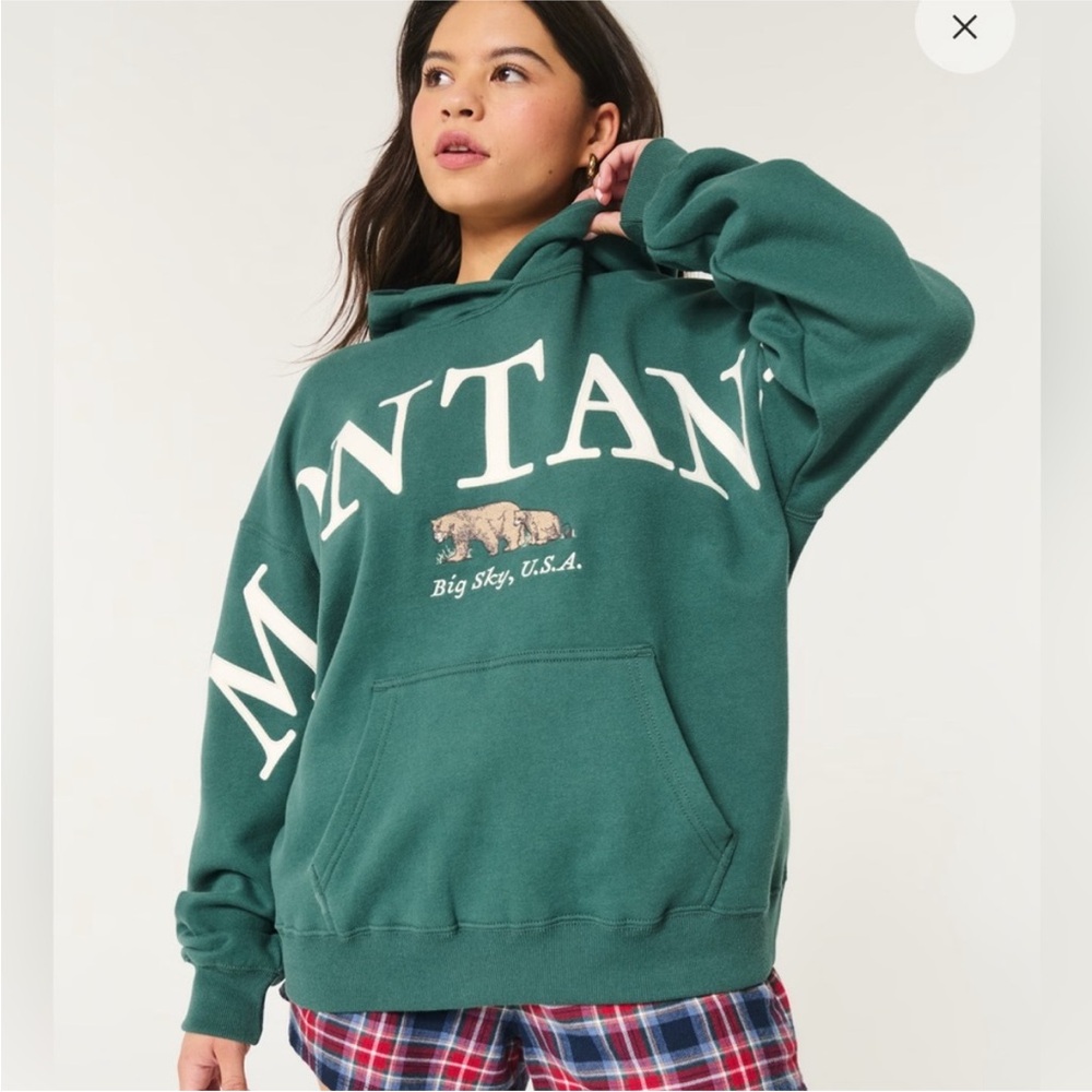 Hollister oversized Montana hoodie